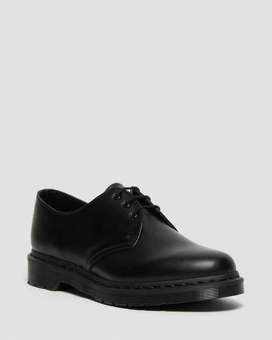 Zapatos Negros Dr. Martens 1461 Mono Smooth Hombre Negros MX-09723